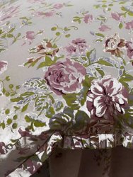 Belledorm Rose Boutique Duvet (Ivory/Pink/Green) (King) (UK - Superking)
