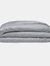 Belledorm Sateen Duvet (Platinum Grey) (Twin) (UK - Single) - Platinum Grey