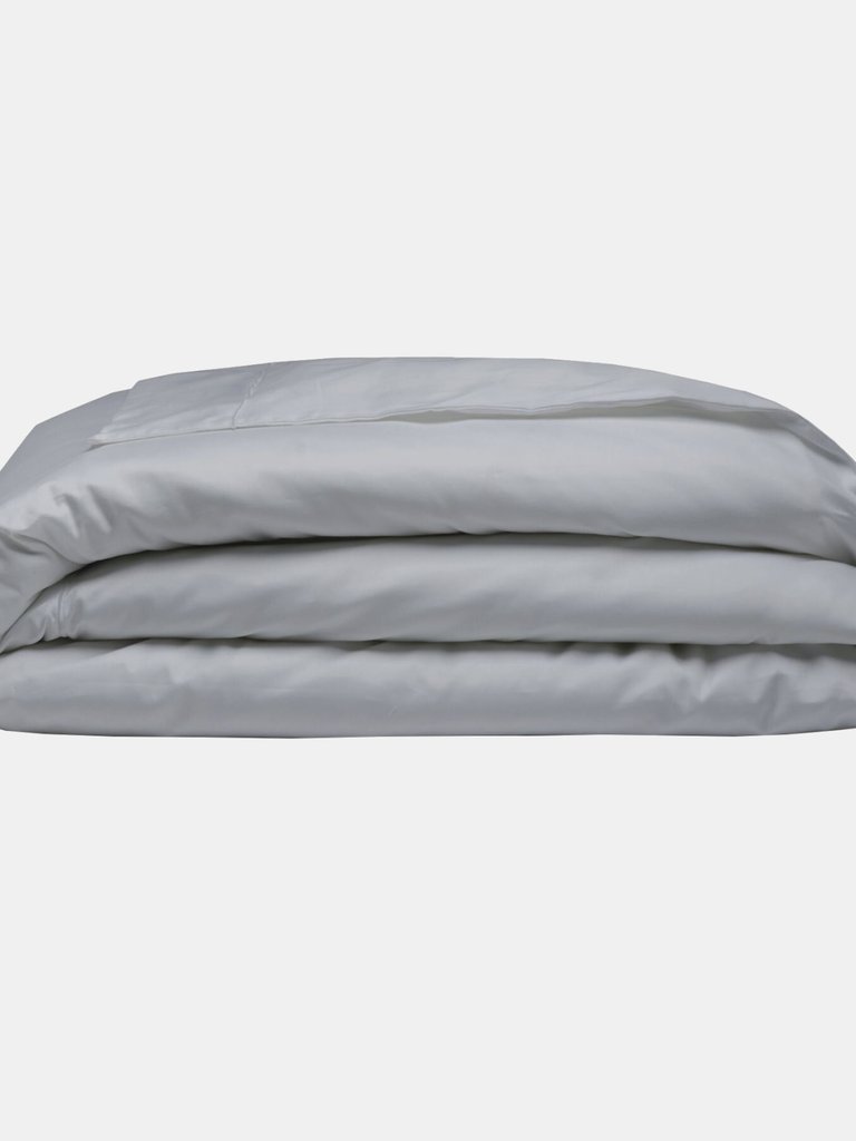 Belledorm Sateen Duvet (Platinum Grey) (Twin) (UK - Single) - Platinum Grey