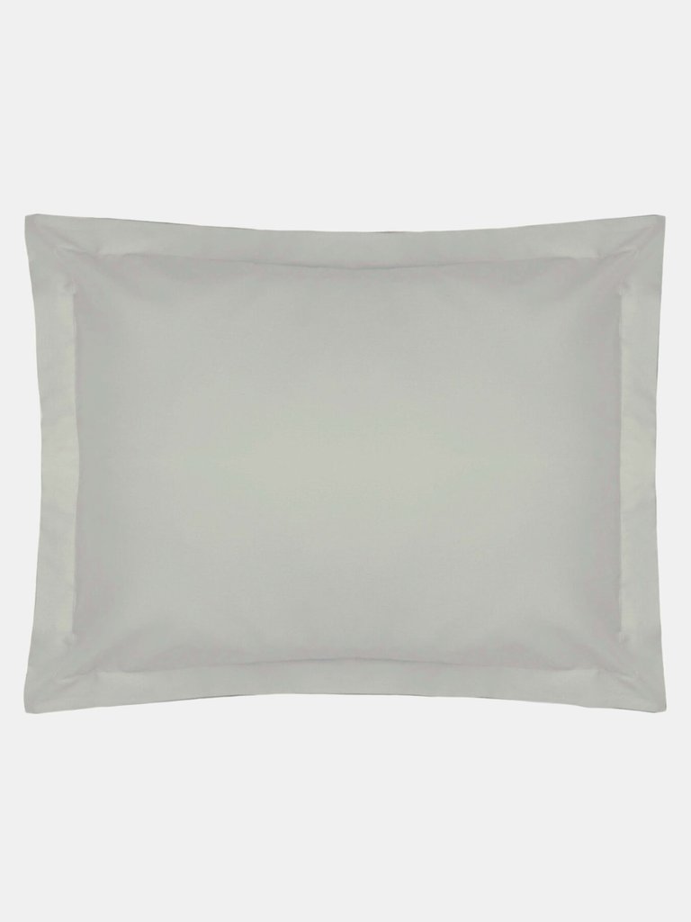 Belledorm Sateen Oxford Pillowcase (Platinum Grey) (One Size) - Platinum Grey