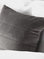 Belledorm Verona Filled Cushion (Charcoal) (One Size) - Charcoal