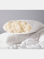 Belledorm Wool Pillow (White) (74cm x 48cm)