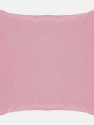 Easycare Percale Continental Pillowcase, One Size - Blush - Blush