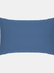 Easycare Percale Housewife Pillowcase, One Size - Cobalt - Cobalt