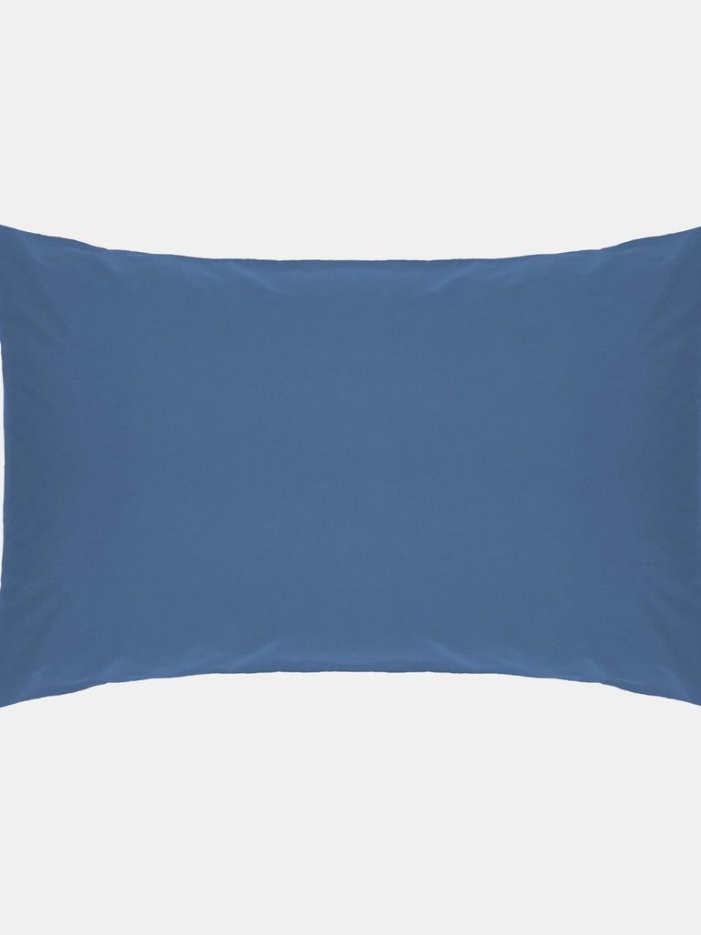 Easycare Percale Housewife Pillowcase, One Size - Cobalt - Cobalt