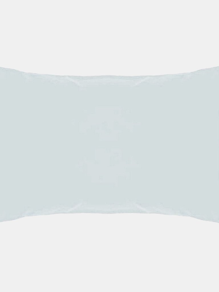 Easycare Percale Housewife Pillowcase, One Size - Duck Egg Blue - Duck Egg Blue