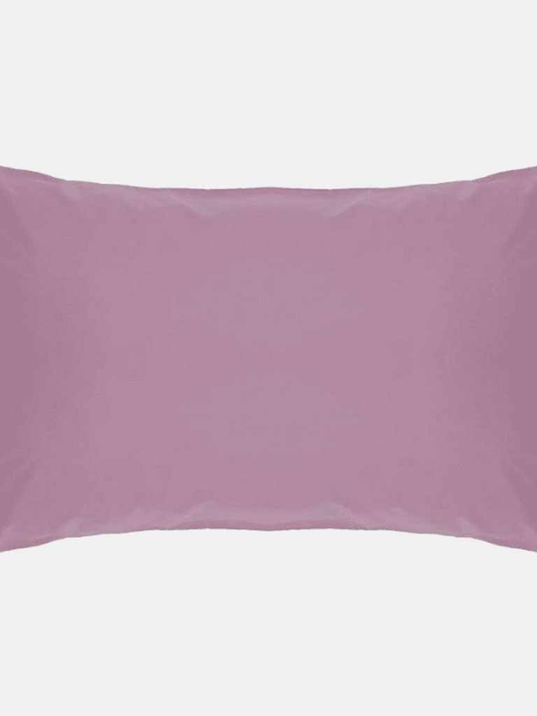 Easycare Percale Housewife Pillowcase, One Size - Misty Rose - Misty Rose