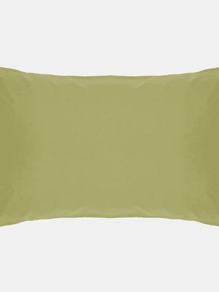 Easycare Percale Housewife Pillowcase, One Size - Olive - Olive