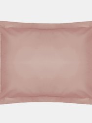 Easycare Percale Oxford Pillowcase One Size - Blush - Blush