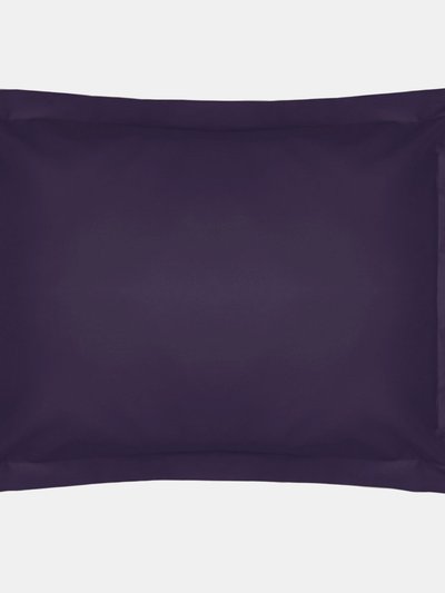 Belledorm Easycare Percale Oxford Pillowcase, One Size - Mauve product