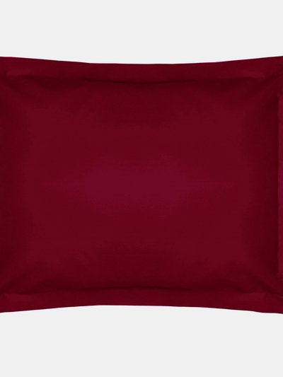 Belledorm Easycare Percale Oxford Pillowcase, One Size - Red product