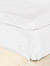 Easycare Percale Platform Valance, Misty Rose - Twin/UK - Single - Misty Rose