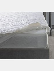 Hotel Suite Quilted Mattress Protector White - 190 cm x 122 cm