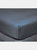 Hotel Suite Stripe Fitted Sheet - Charcoal - Queen - Charcoal
