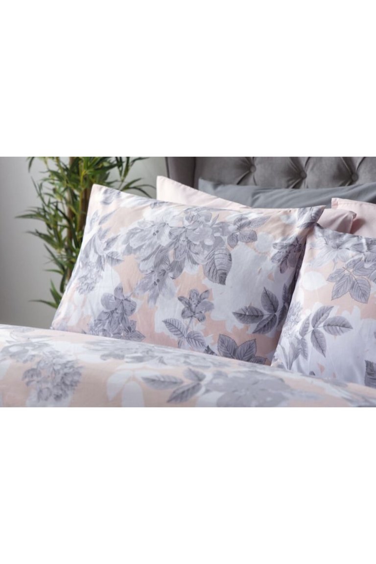 Maeva Floral Duvet Set Blush - King/UK - Superking