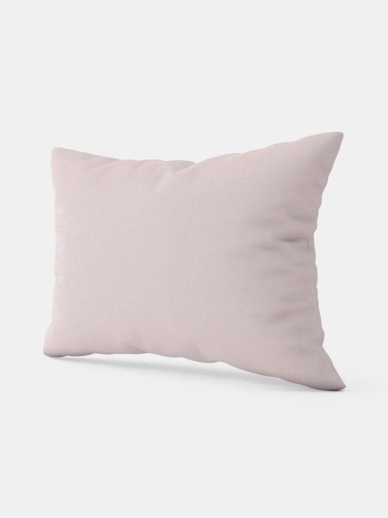 Percale Housewife Pillowcase Powder Pink - 76cm x 51cm - Powder Pink