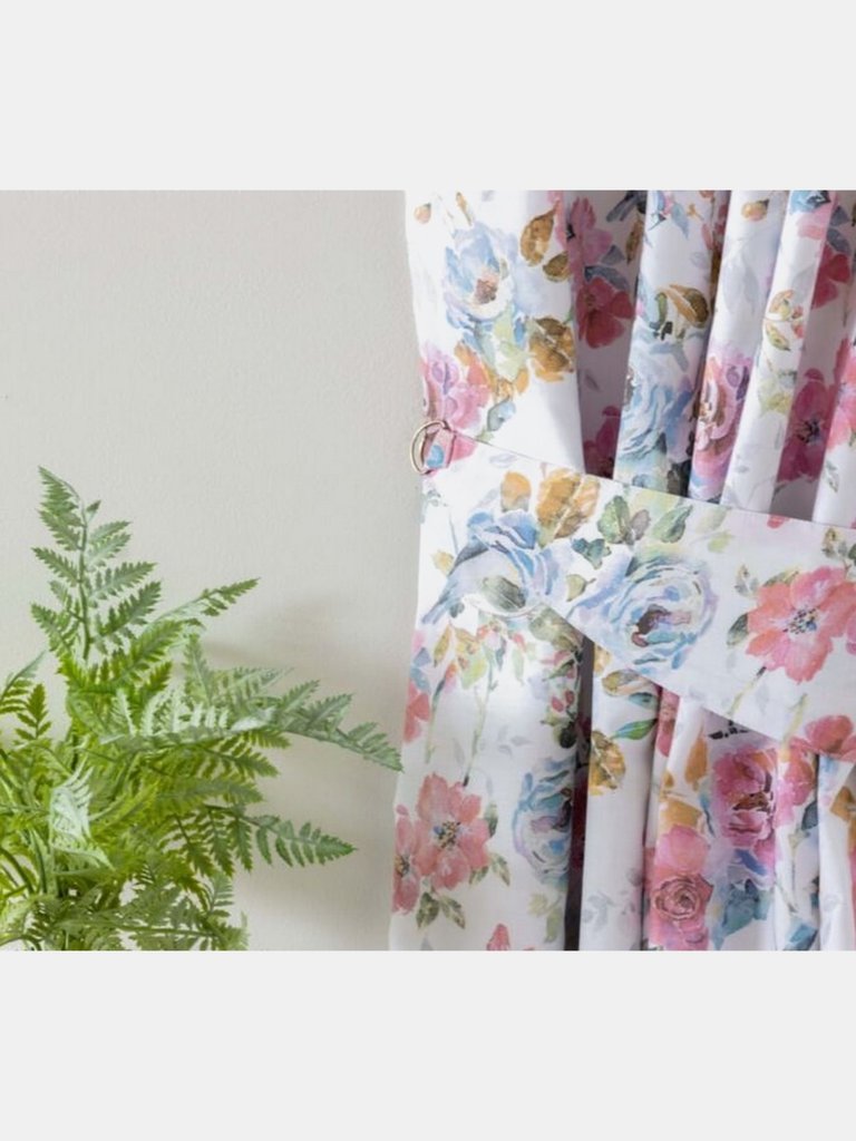 Secret Garden Lined Curtains - 54 cm x 66 cm