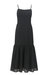 Alice Flounce Hem Dress- Black - Black