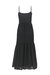 Alice Flounce Hem Dress- Black