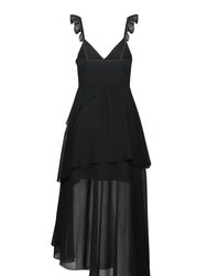 Alice Midi Dress- Black