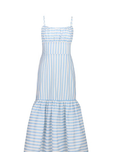 Bellevue The Label Arianna Stripe Midi Dress- Blue Stripe product