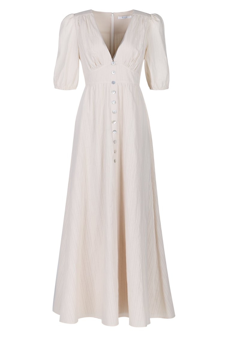 Bianca Maxi Dress - Cream