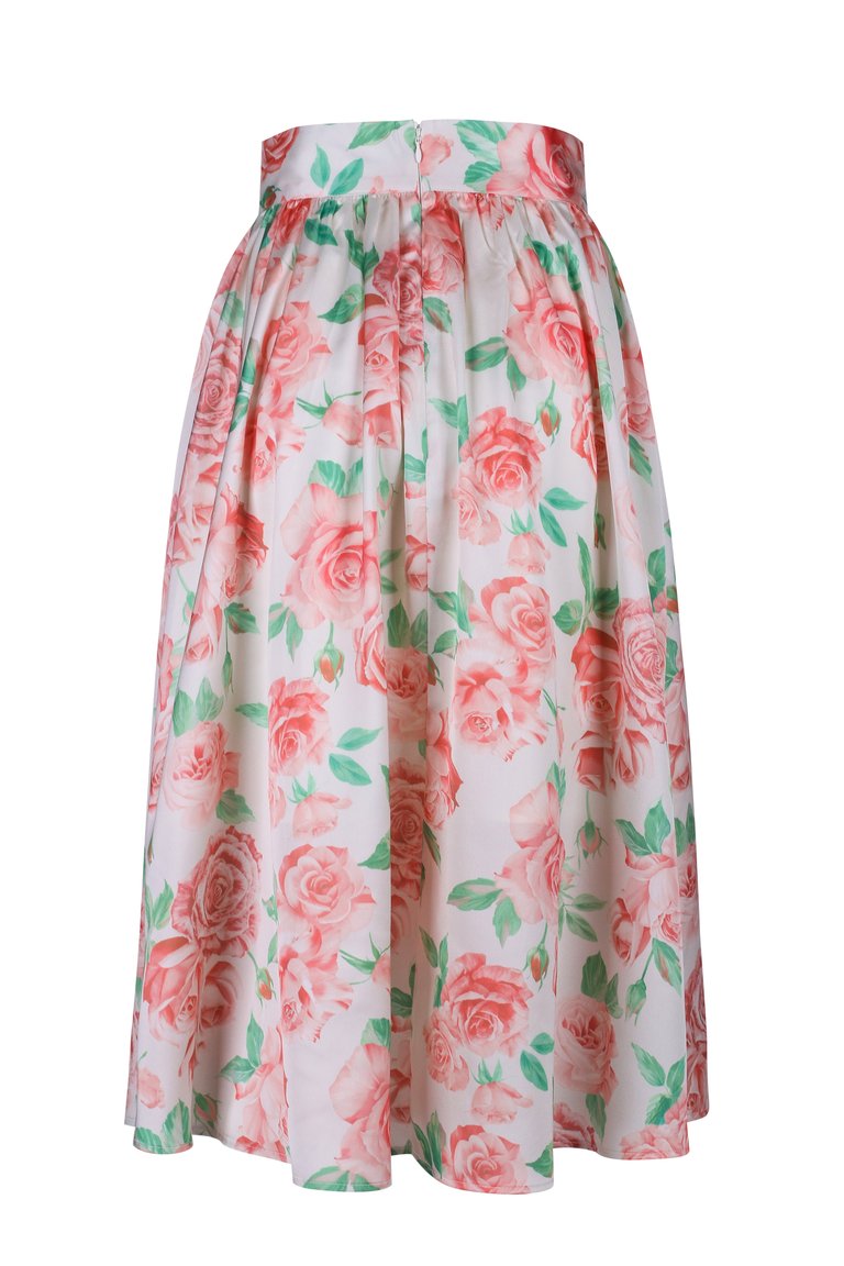 Bluebell Skirt- Light Coral Rose