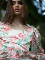 Day Dream Top - Light Coral Rose