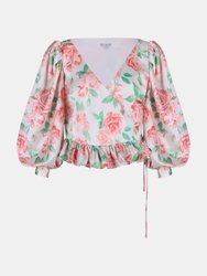 Day Dream Top - Light Coral Rose