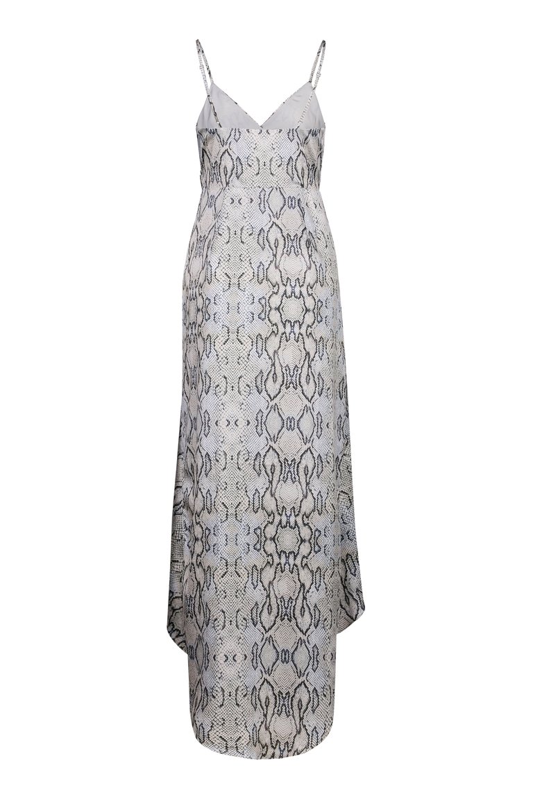 Mia Snake Print Gown- Snake Print