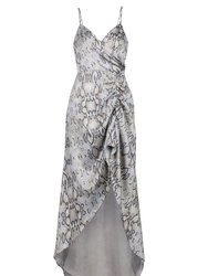 Mia Snake Print Gown- Snake Print - Snake Print