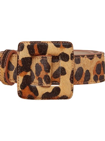 BeltBe Mini Square Buckle Belt - Caramel Leopard product