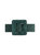 Mini Square Suede Buckle Belt - Army Green - Forest Green