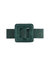 Mini Square Suede Buckle Belt - Army Green - Forest Green