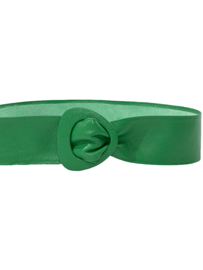 BeltBe Wide Triangle Buckle Belt - Green product