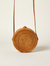 Rose Round Woven Bag