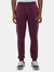 Mens Janson Varsity Joggers - Burgundy