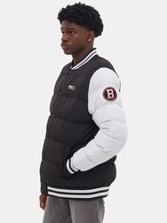 Mens Reggie Puffer Varsity Jacket