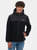 Mens Tatra Zip-Up Hooded Polar Fleece Jacket - Black