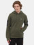 Mens Xavier Sleeve Pocket Hoodie - Khaki