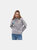 Women's Manaia Chest Logo Hoodie - Grey Marl