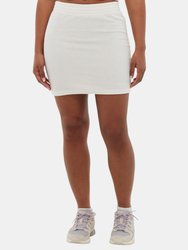 Filby Terry Mini Skirt - Marshmallow