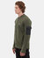 Mens Dilla Sleeve Pocket Zip-Up