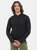 Mens Vetal Pique Bomber Zip-Up Sweatshirt - Black