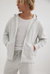 Mens Saxon Eco Fleece Zip Hoodie