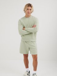 Mens Sheffield Eco Fleece Shorts - Desert Sage