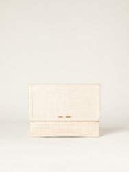 Caffery Leather Clutch