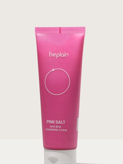Beplain Pink Salt AHA BHA Cleansing Foam product