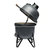 13" Ceramic Bbq Bluestone - Gray