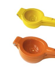 2 Piece Hand Juicer Set - Orange & Lemon